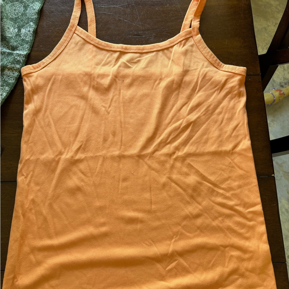 Orange and Pink Spaghetti Strap Top